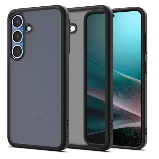 Samsung Galaxy S25 Tok - Spigen Ultra Hybrid - Matt Fekete