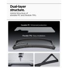 Samsung Galaxy S25 Tok - Spigen Ultra Hybrid - Matt Fekete