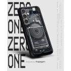 Samsung Galaxy S25 Tok - Spigen Ultra Hybrid MagFit + Qi2 - Zero One Fekete