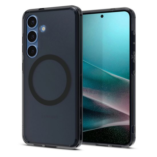 Samsung Galaxy S25 Tok - Spigen Ultra Hybrid MagFit + Qi2 - Matt Fekete