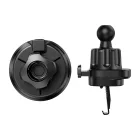 Joyroom JR-ZS412 Autós Tartó + Qi2 15W Mágneses Töltő - Szellőzőrácsba - Fekete