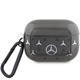 AirPods Pro 2 Tok - Mercedes Large Star Pattern - Fekete AirPods Pro 2 Tok - Mercedes Large Star Pattern - Fekete