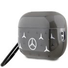 AirPods Pro 2 Tok - Mercedes Large Star Pattern - Fekete