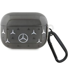 AirPods Pro Tok - Mercedes Large Star Pattern - Fekete AirPods Pro Tok - Mercedes Large Star Pattern - Fekete