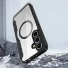 Samsung Galaxy S25+ Plus Tok - Dux Ducis Skin X Pro + MagSafe - Fekete