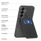 Samsung Galaxy S25+ Plus Tok - Dux Ducis Rafi II - Fekete