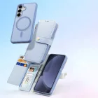Samsung Galaxy S25+ Plus Tok - Dux Ducis Lawa - Kék