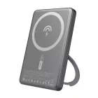 Dudao K28S Power Bank - 5000mAh 20W - MagSafe és Támaszték - Szürke