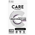 Samsung Galaxy S25 Tok - CARE by PanzerGlass Flagship Urban Combat Purple QI - Átlátszó