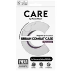 Samsung Galaxy S25 Ultra Tok - CARE by PanzerGlass Flagship Urban Combat Purple QI - Átlátszó