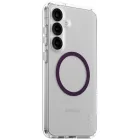 Samsung Galaxy S25+ Plus Tok - CARE by PanzerGlass Flagship Urban Combat Purple QI - Átlátszó