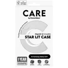 Samsung Galaxy S25+ Plus Tok - CARE by PanzerGlass Flagship Urban Combat StarLight White QI  - Átlátszó-Csillogó