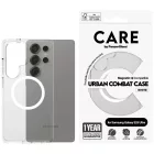 Samsung Galaxy S25 Utra Tok - CARE by PanzerGlass Flagship Urban Combat White Qi - Átlátszó