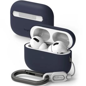AirPods Pro 2 Tok - Ringke Silicone - Kék AirPods Pro 2 Tok - Ringke Silicone - Kék