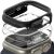 Apple Watch Ultra 1/2 (49mm) Tok - Ringke Slim x 2 db - Átlátszó & Fekete