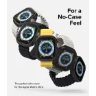 Apple Watch Ultra 1/2 (49mm) Tok - Ringke Slim x 2 db - Átlátszó & Fekete