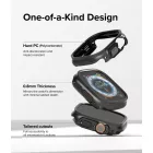 Apple Watch Ultra 1/2 (49mm) Tok - Ringke Slim x 2 db - Átlátszó & Titán