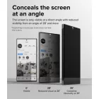 Samsung Galaxy S23 Ultra Kijelzővédő Fólia - Ringke Dual Easy Privacy
