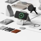 iPhone 15 Pro Tok - Ringke Silicone Magnetic - Bézs