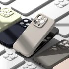 iPhone 15 Pro Tok - Ringke Silicone Magnetic - Bézs