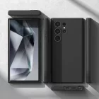 Samsung Galaxy S24 Ultra Tok - Ringke Silicone Magnetic - Fekete