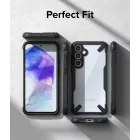 Samsung Galaxy A55 5G Tok - Ringke Fusion X - Fekete