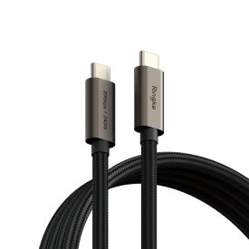 Ringke USB-C - USB-C 3.2 Kábel - 1m 240W - Fekete