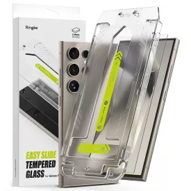   Samsung Galaxy S24 Ultra Kijelzővédő Üvegfólia - Ringke Easy Slide x 2 db