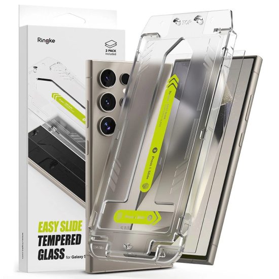 Samsung Galaxy S24 Ultra Kijelzővédő Üvegfólia - Ringke Easy Slide x 2 db