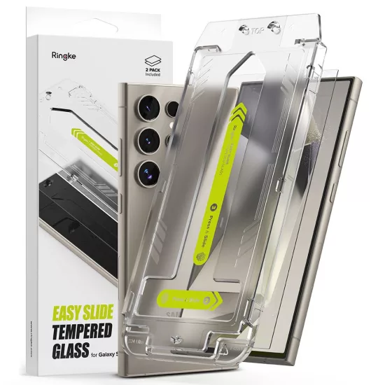 Samsung Galaxy S24 Ultra Kijelzővédő Üvegfólia - Ringke Easy Slide x 2 db