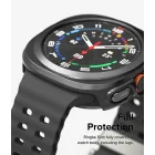 Samsung Galaxy Watch Ultra (47mm) Tok és Kijelzővédő - Ringke Slim & Tempered Glass - Átlátszó