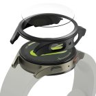 Samsung Galaxy Watch 7 (44mm) Tok és Kijelzővédő - Ringke Slim & Tempered Glass - Fekete
