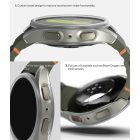 Samsung Galaxy Watch 7 (44mm) Tok és Kijelzővédő - Ringke Slim & Tempered Glass - Fekete