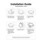 Samsung Galaxy Watch 7 (44mm) Tok és Kijelzővédő - Ringke Slim & Tempered Glass - Fekete