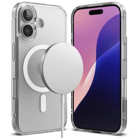 iPhone 16 Tok - Ringke Fusion Magnetic - Matt Átlátszó