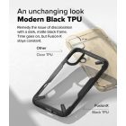 iPhone 16 Tok - Ringke Fusion X - Fekete