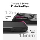 iPhone 16 Tok - Ringke Fusion X - Fekete