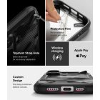 iPhone 16 Tok - Ringke Fusion X - Fekete