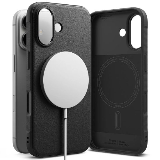 iPhone 16 Tok - Ringke Onyx Magnetic - Fekete