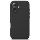iPhone 16 Tok - Ringke Silicone Magnetic - Fekete