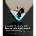 iPhone 16 Tok - Ringke Silicone Magnetic - Fekete