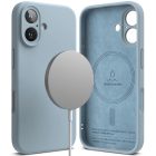 iPhone 16 Tok - Ringke Silicone Magnetic - Kék