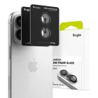 iPhone 16 / 16 Plus Lencsevédő - Ringke Camera Lens Frame Glass x 2 db - Fekete