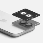iPhone 16 / 16 Plus Lencsevédő - Ringke Camera Lens Frame Glass x 2 db - Fekete