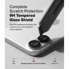 iPhone 16 / 16 Plus Lencsevédő - Ringke Camera Lens Frame Glass x 2 db - Fekete