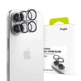   iPhone 16 / 16 Plus Kameravédő - Ringke Full Cover Glass x 2 db
