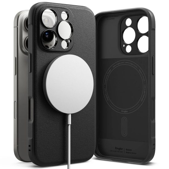 iPhone 16 Pro Tok - Ringke Onyx Magnetic - Fekete