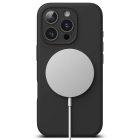iPhone 16 Pro Tok - Ringke Silicone Magnetic - Fekete