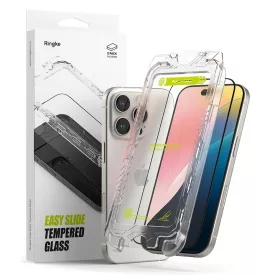   iPhone 16 Pro Kijelzővédő Üvegfólia - Ringke Easy Slide x 2 db