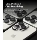 iPhone 16 Pro / 16 Pro Max Lencsevédő - Ringke Camera Lens Frame Glass x 2 db - Fekete